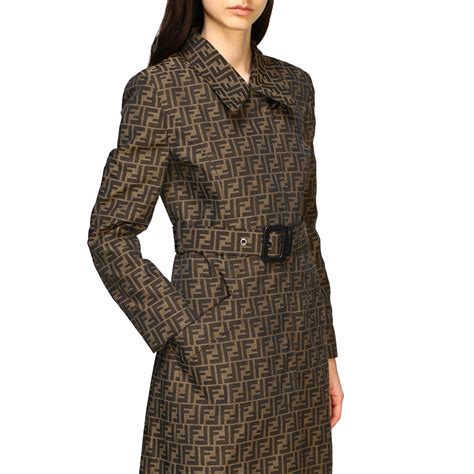 fendi jacket women's|fendi women' s trench coats.